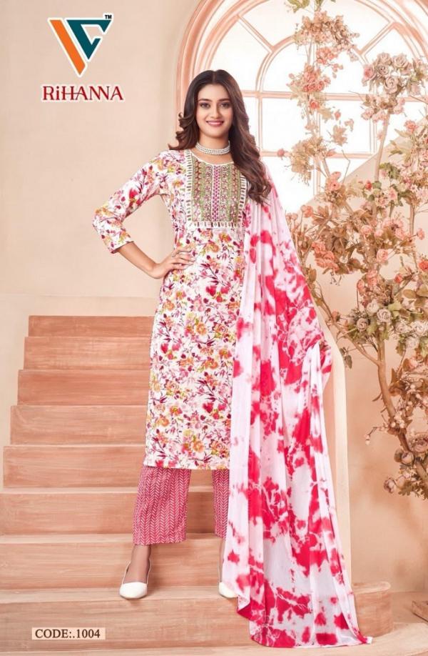 Vandana Rihanna Vol-1 – Kurti Pant With Dupatta